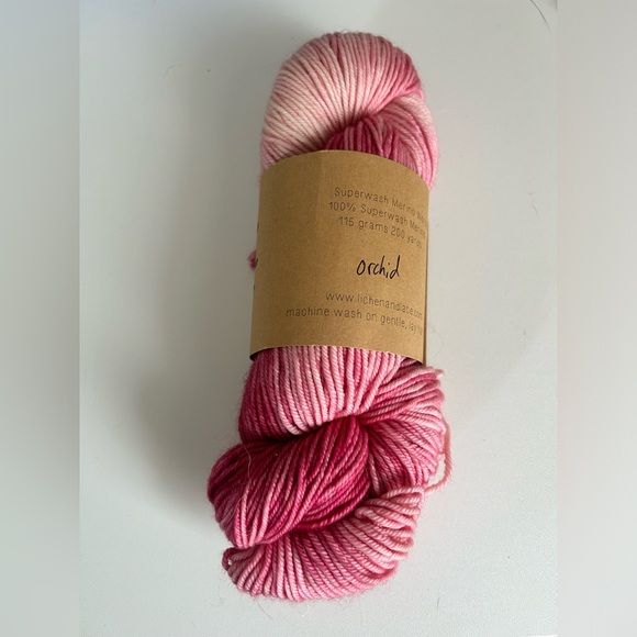 🧶 DESTASH 🧶 Lichen & Lace yarn - Orchid - Picture 2 of 2